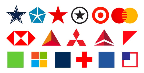 well known logos and symbols