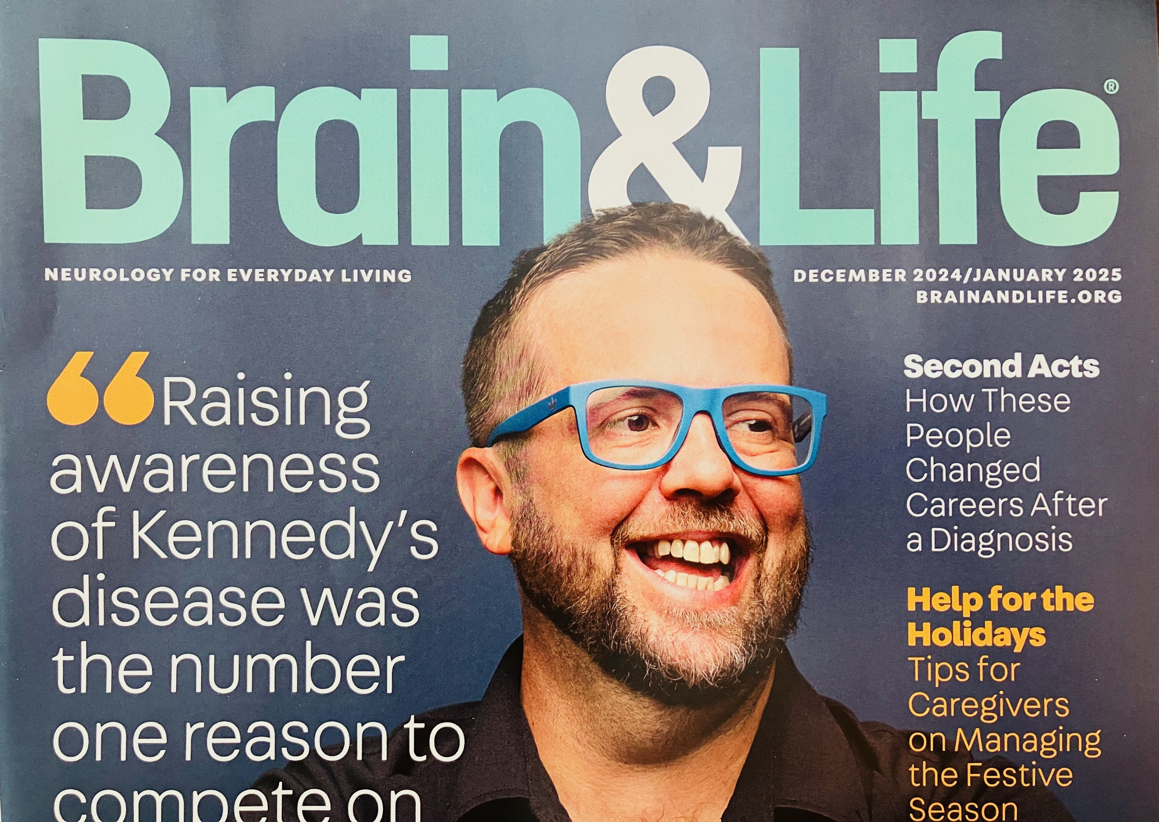 WheelPad Profiled in Brain & Life Magazine